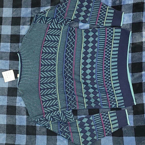 Vintage. Made in USA. DEADSTOCK. TAIL. Thick cotton knit sweater. XL. - Picture 14 of 16